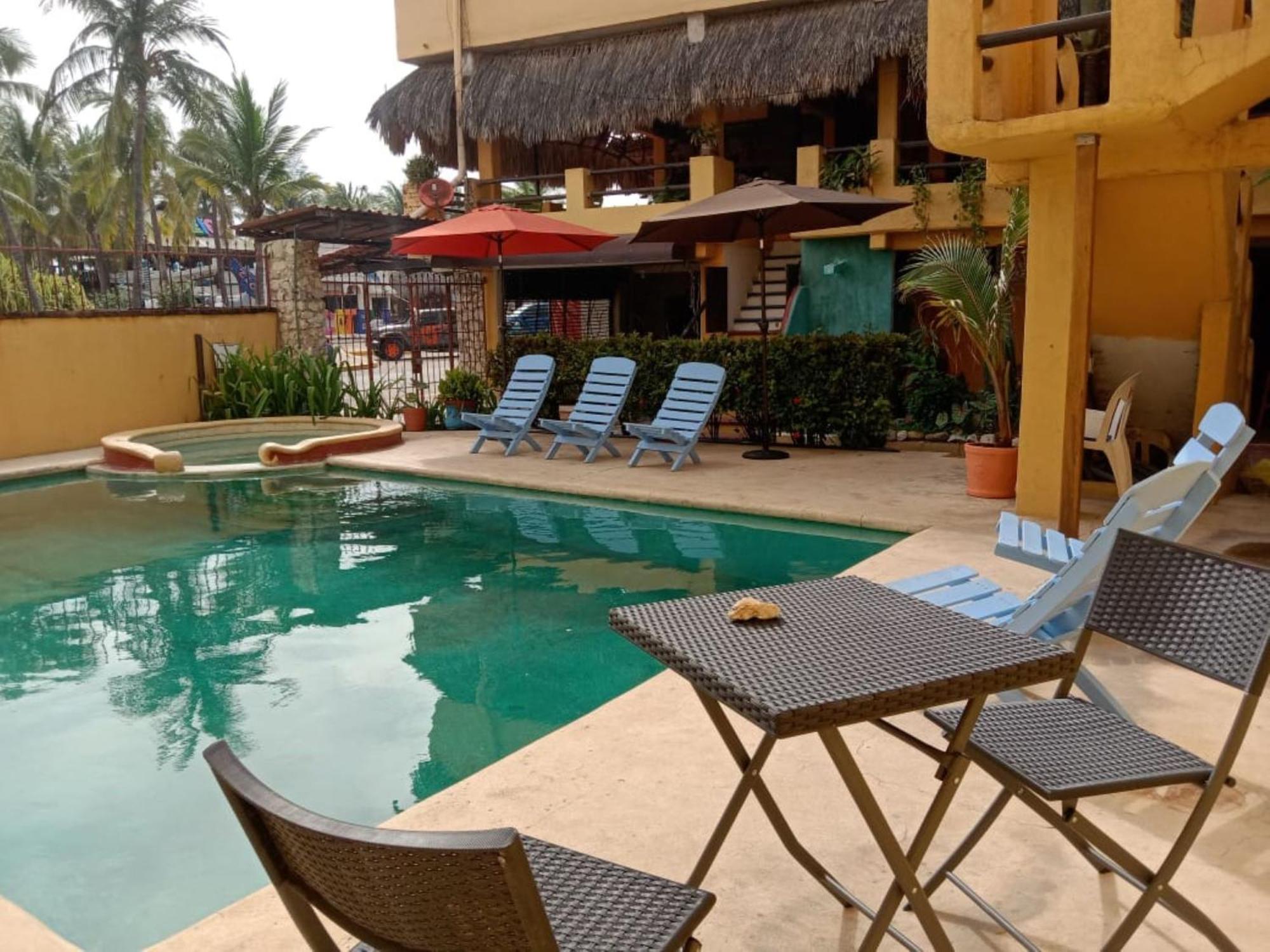 Hotel Papaya Surf Puerto Escondido  Exteriér fotografie